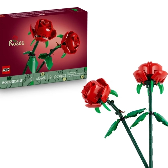 Lego Other - LEGO Roses Botanical Flower Collection Building Set 40460